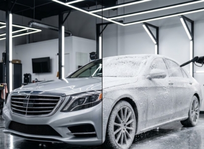 Exterior detailing for premium SUV