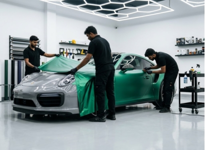Car wrapping service